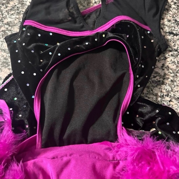 Weissman Black and Pink Kids Dance Costume - Picture 4 of 10